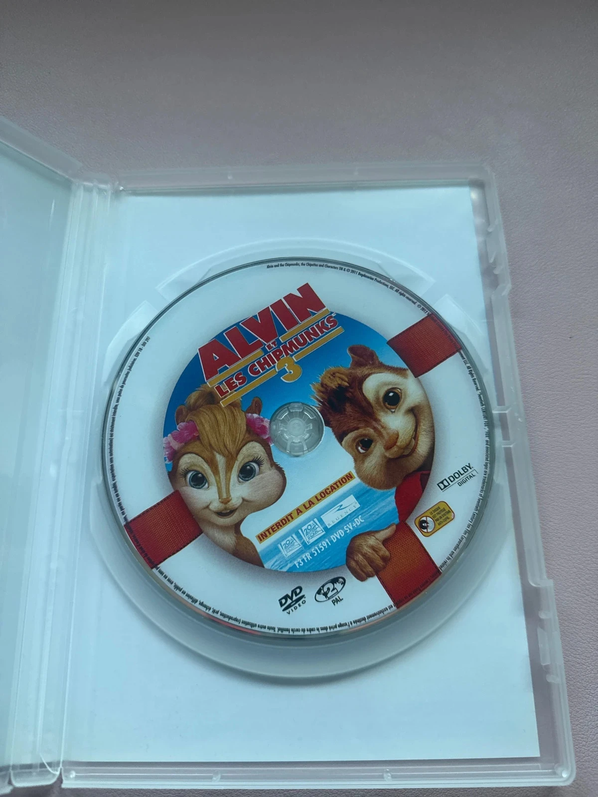 DVD – Alvin e os Esquilos 3 – photo 2